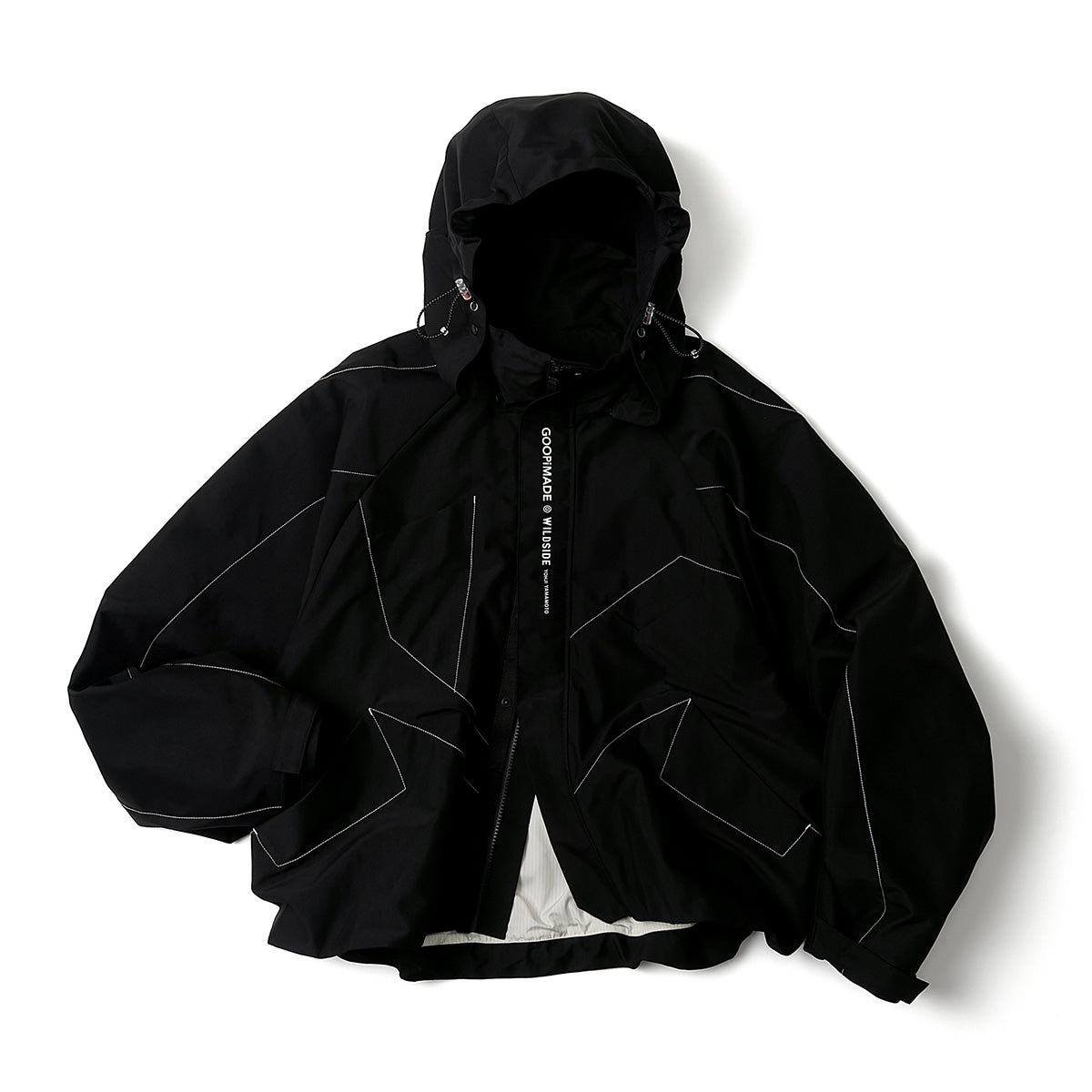+ WILDSIDE Yohji Yamamoto The-9 Technical Parka 'Black'