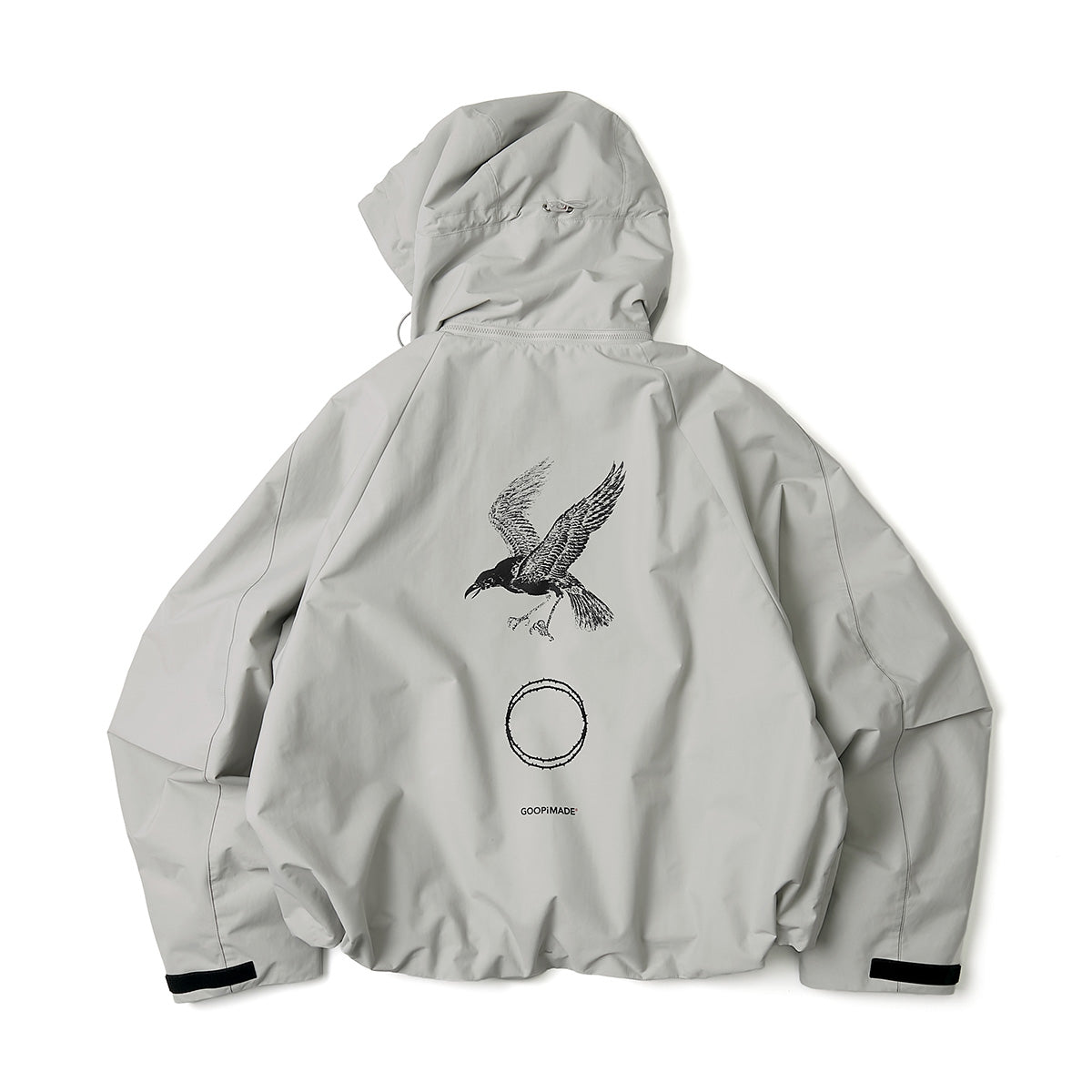 + WILDSIDE Yohji Yamamoto The-9 Technical Parka 'Light Grey'
