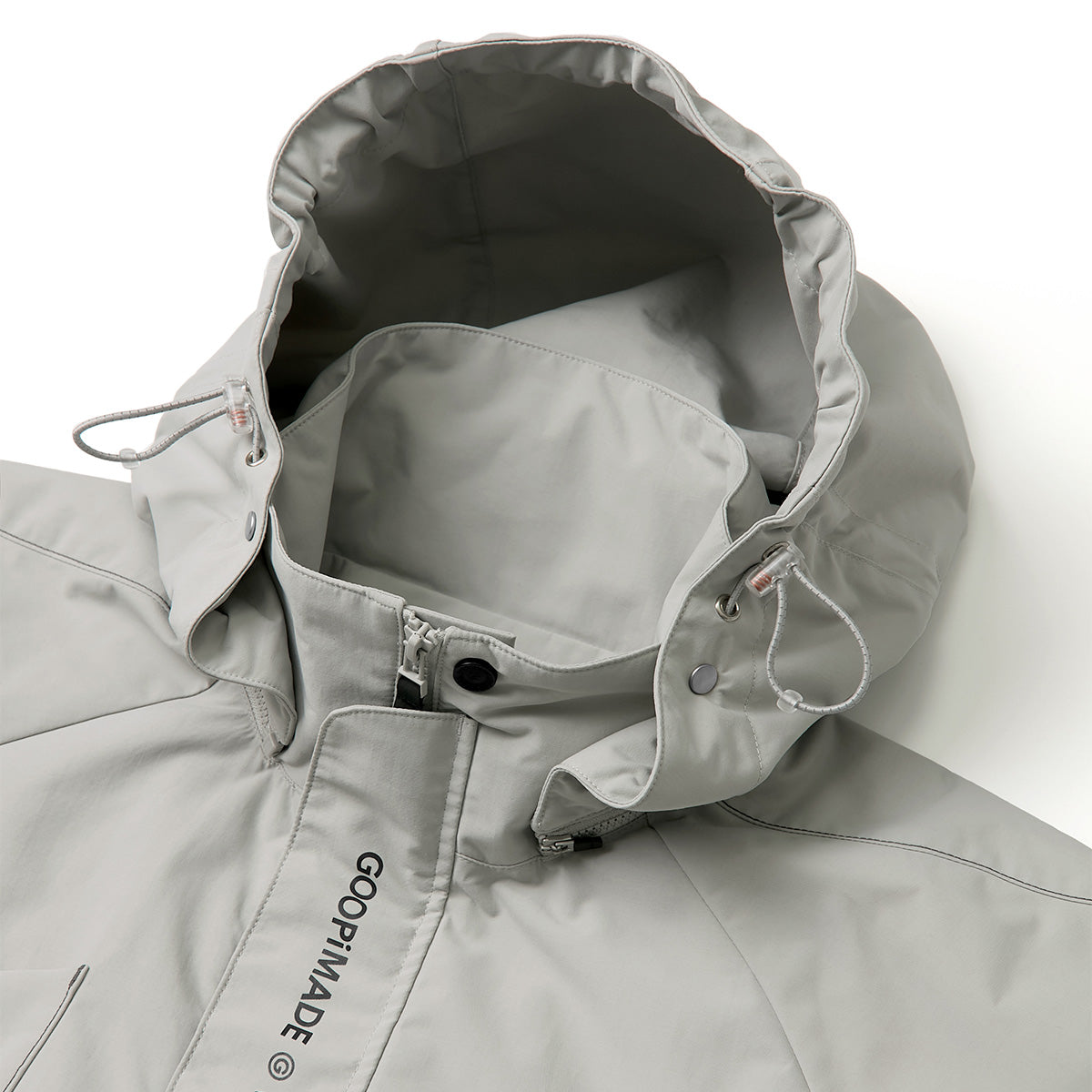 + WILDSIDE Yohji Yamamoto The-9 Technical Parka 'Light Grey'