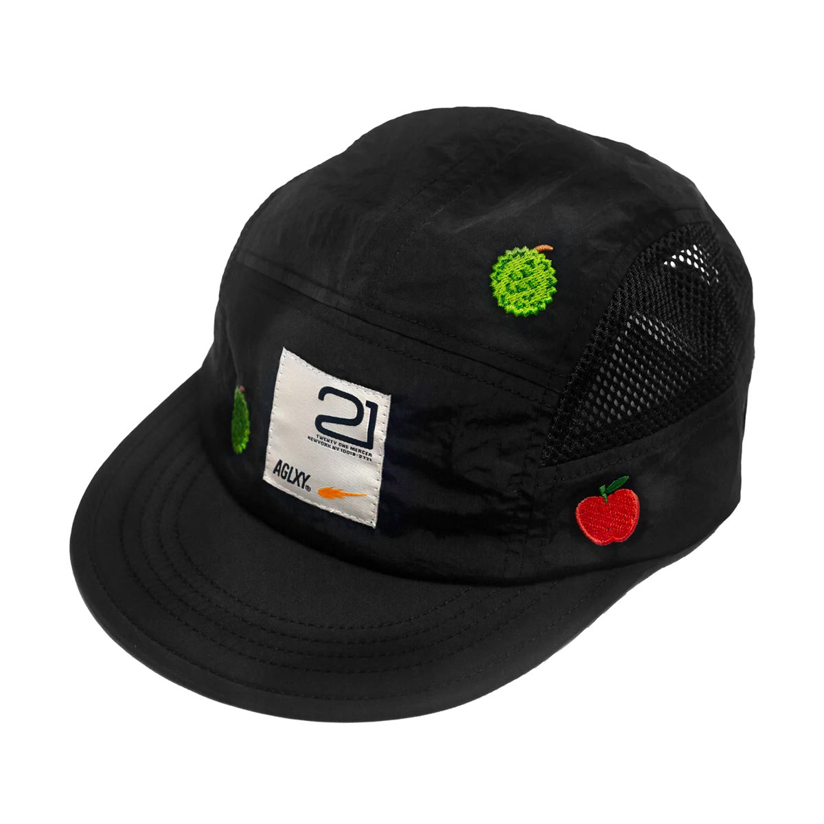 + 21MERCER Unstructured Cap 'Black'