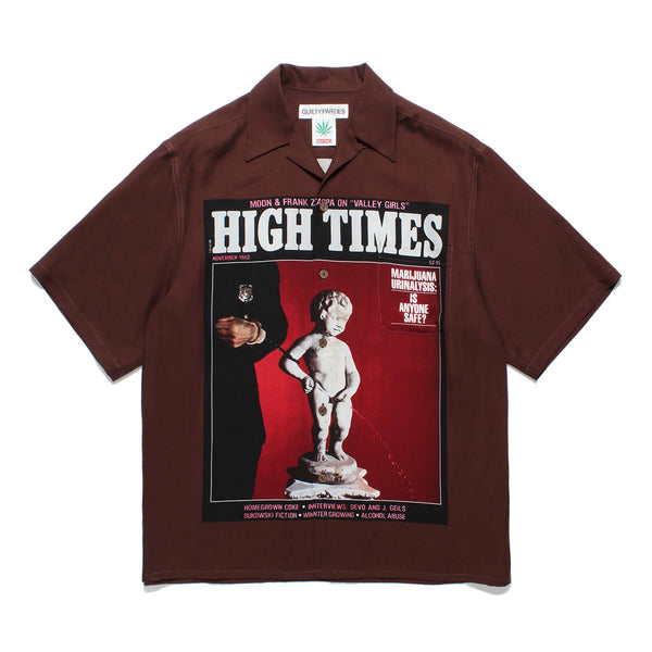 High Times Hawaiian Shirt 'Brown'