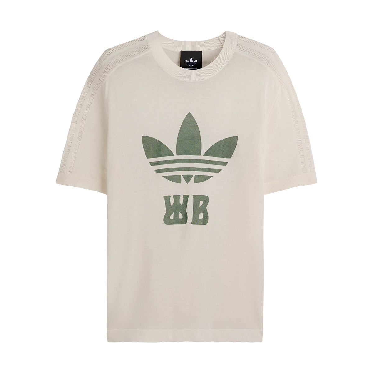 + Wales Bonner Knit T-Shirt 'Chalk White'