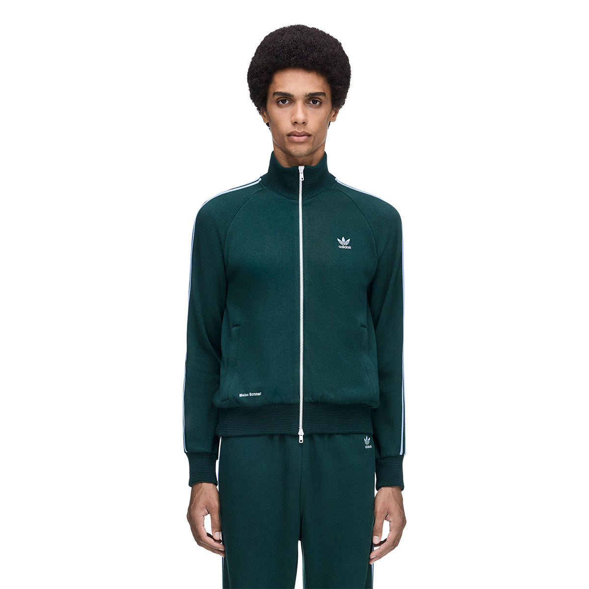 + Wales Bonner 80s Track Top 'Green Night'
