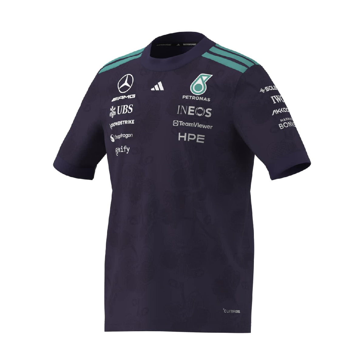 + Mercedes-AMG Petronas F1 Team Kids Vanda Bloom Driver Jersey 'Dark Purple'