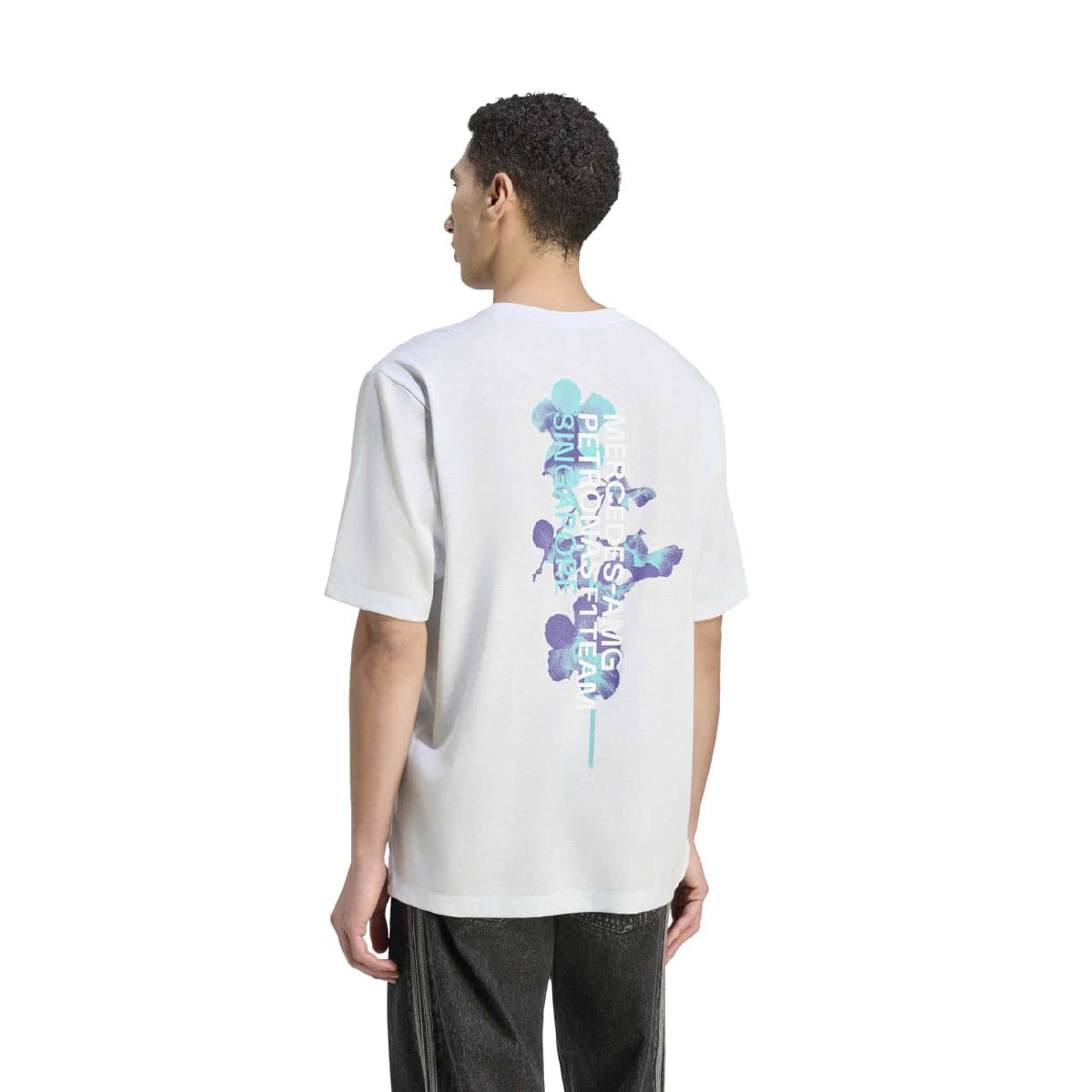 + Mercedes-AMG Petronas F1 Team Vanda Bloom T-Shirt 'Blue Tint'