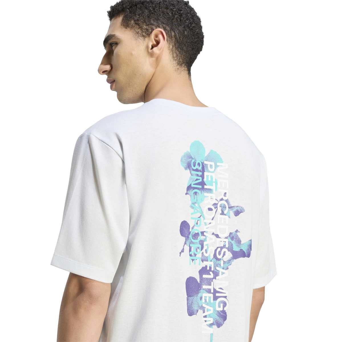 + Mercedes-AMG Petronas F1 Team Vanda Bloom T-Shirt 'Blue Tint'