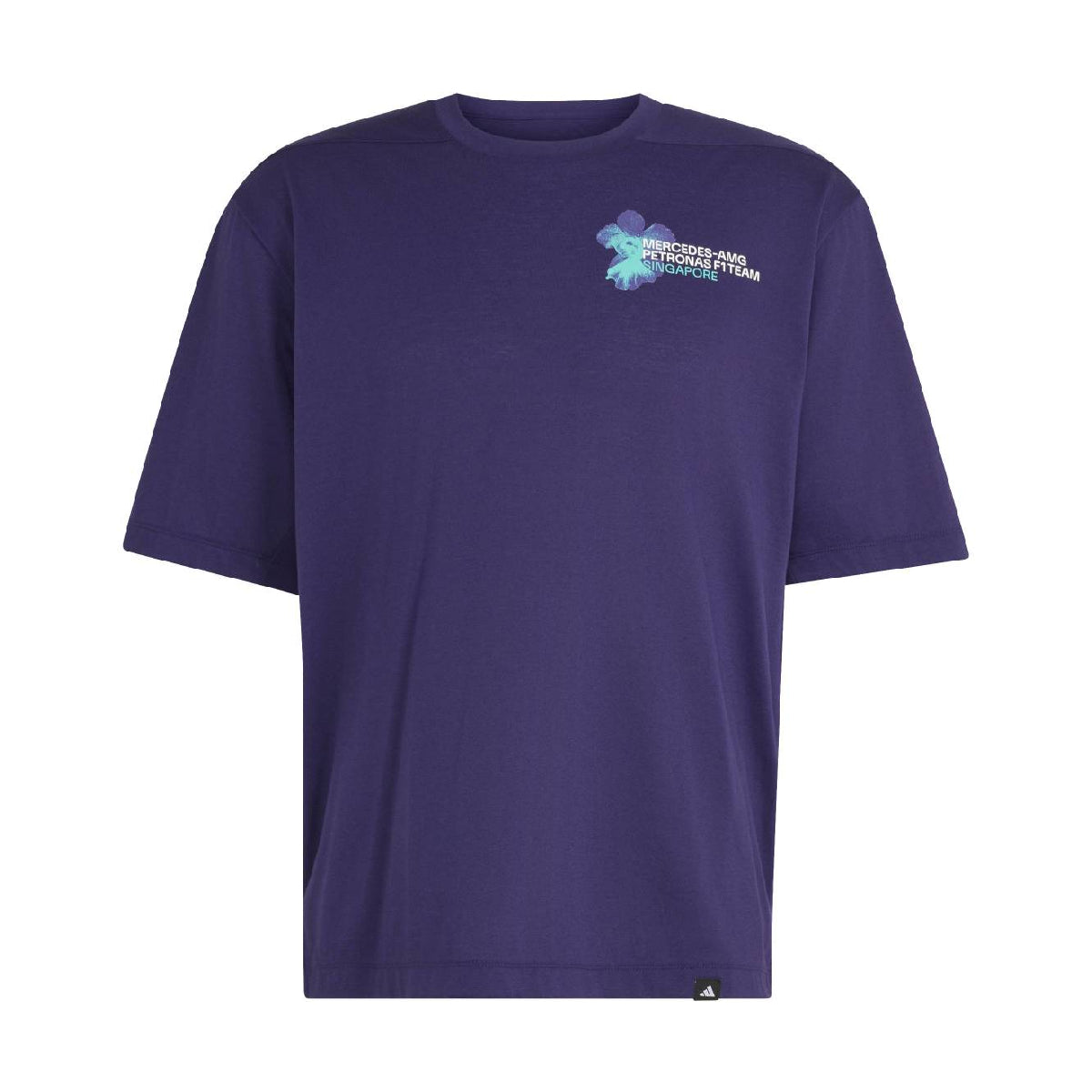 + Mercedes-AMG Petronas F1 Team Vanda Bloom T-Shirt 'Deep Purple'