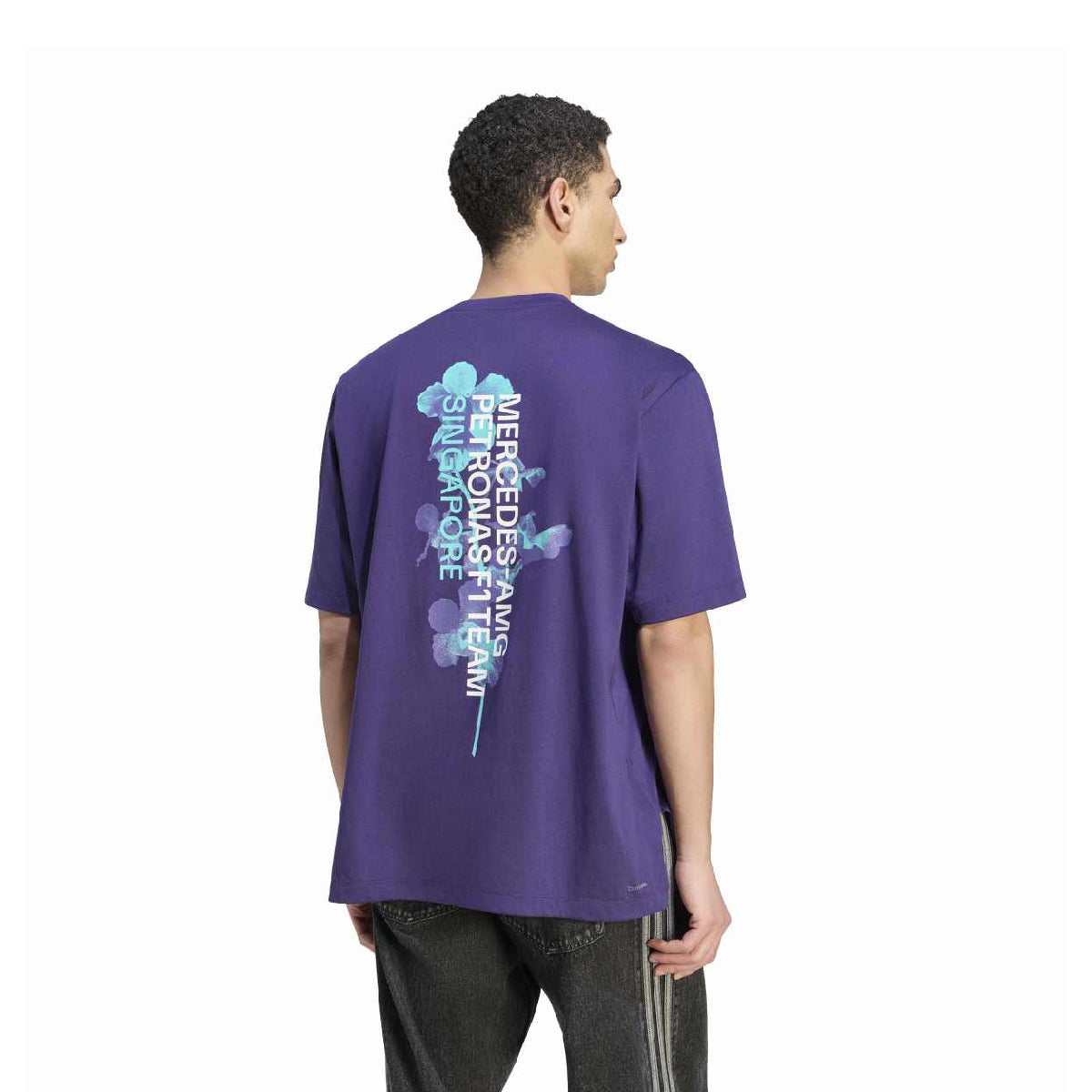 + Mercedes-AMG Petronas F1 Team Vanda Bloom T-Shirt 'Deep Purple'