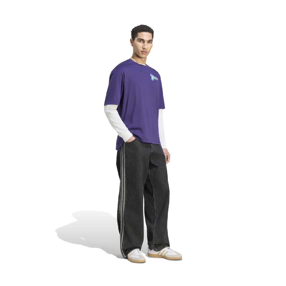 + Mercedes-AMG Petronas F1 Team Vanda Bloom T-Shirt 'Deep Purple'