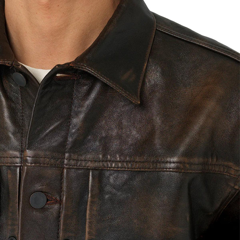 Leather Thumper Jacket Type II 'Tobacco'