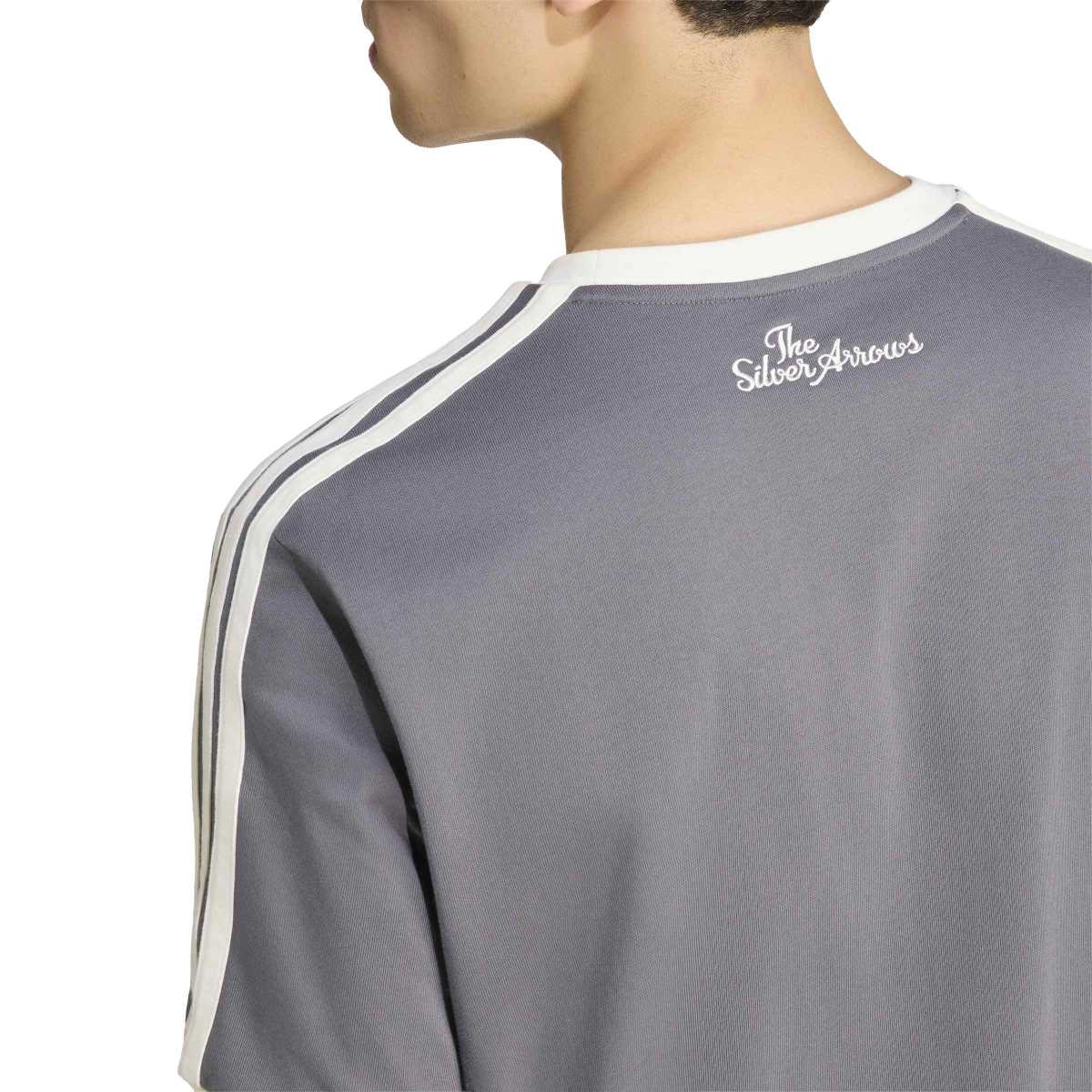 + Mercedes AMG Petronas Formula 1 Team Silver Arrows Icon Tee 'Granite'
