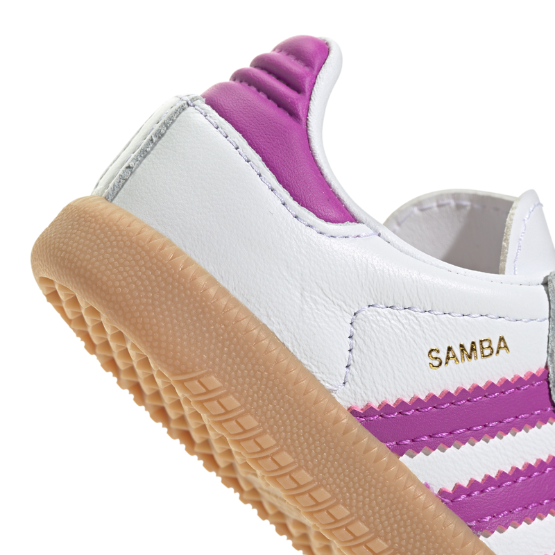 Toddlers Samba OG 'White Purple Burst'