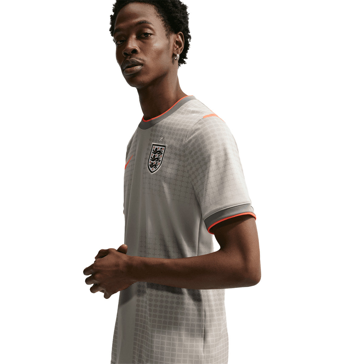 + Palace + England Academy Pro Soccer Top 'Pewter Grey'