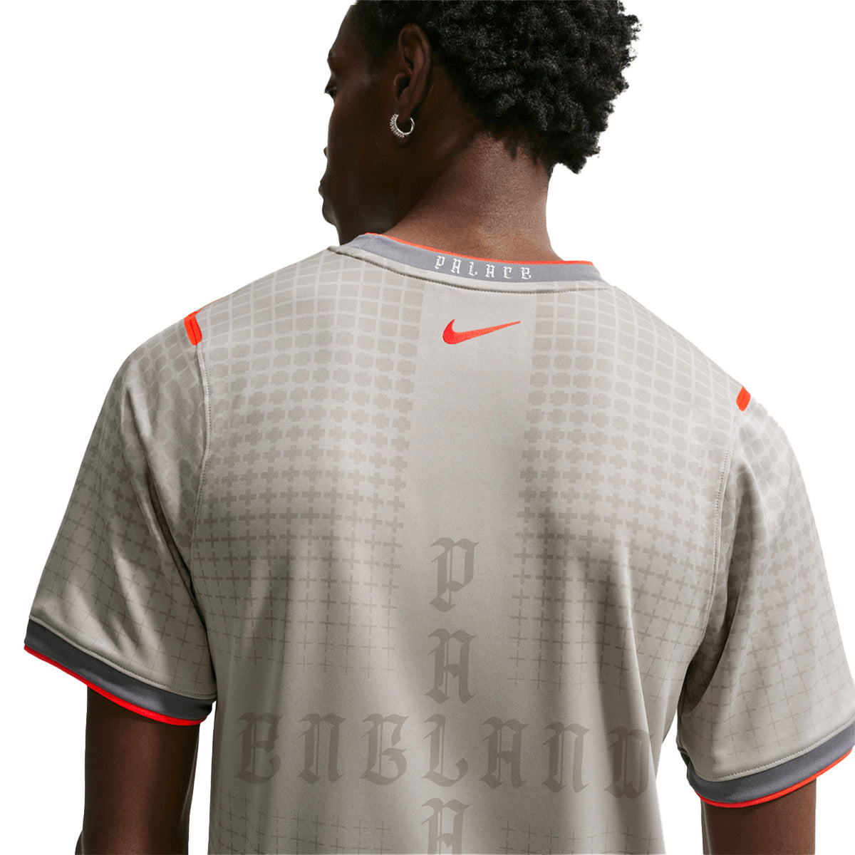 + Palace + England X2 Academy Pro Soccer Top 'Pewter Grey'