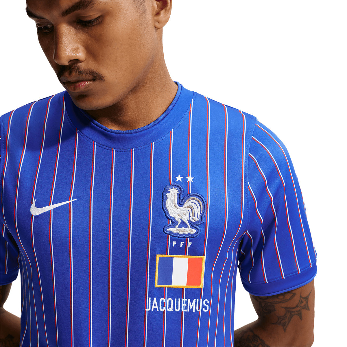 + Jacquemus + France X2 Academy Pro Soccer Top 'Game Royal'