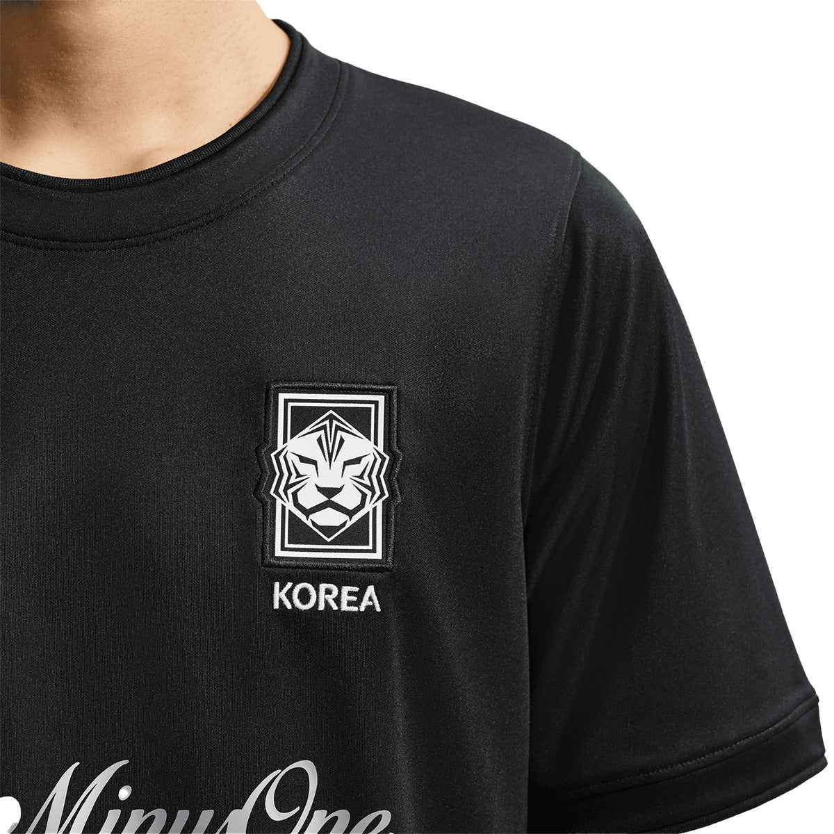 + PEACEMINUSONE + South Korea X2 Academy Pro Soccer Top 'Black'