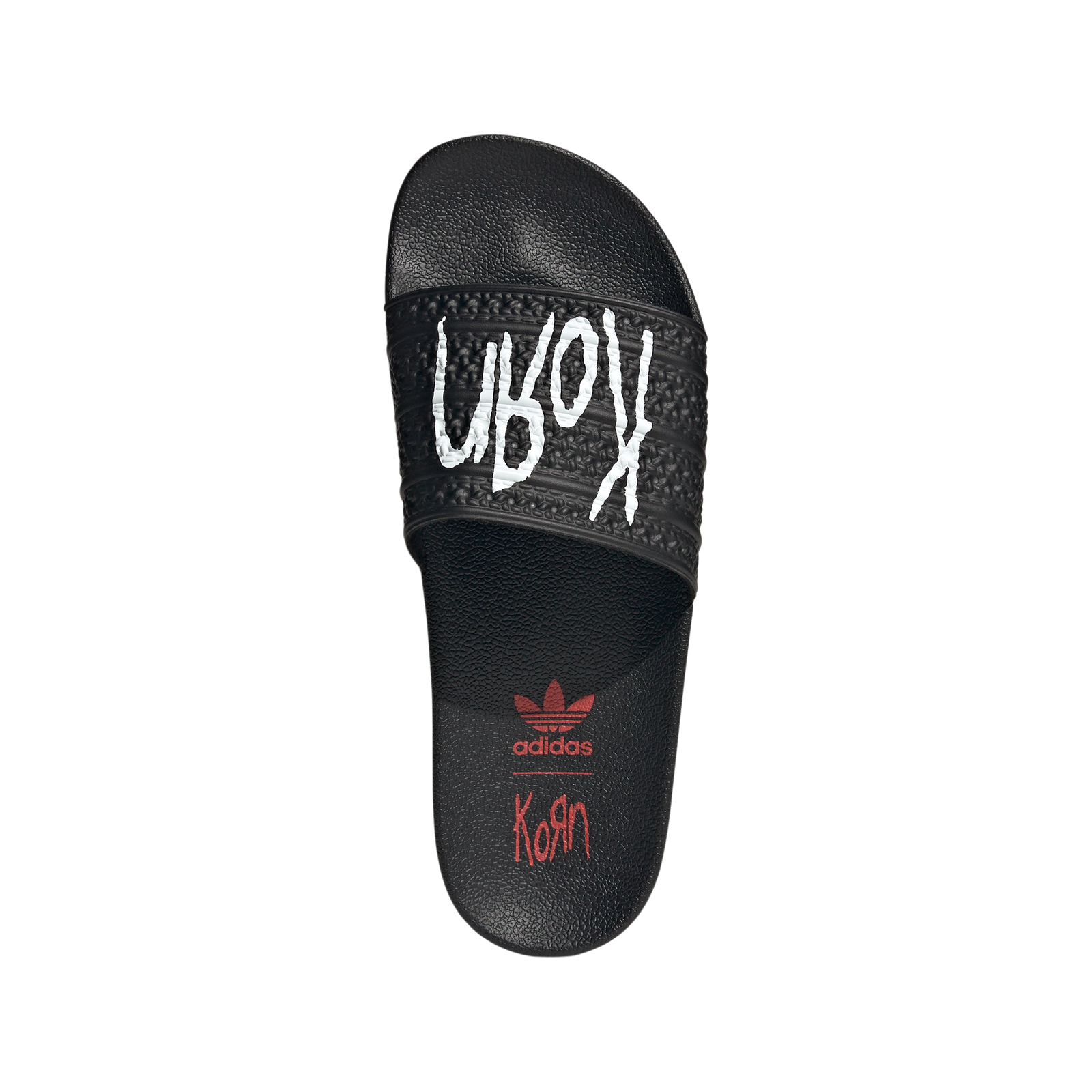 adidas 【新品】 コラボ★ADILETTE KORN SLIDES adidas Originals + KORN Adilette '30th Anniversary