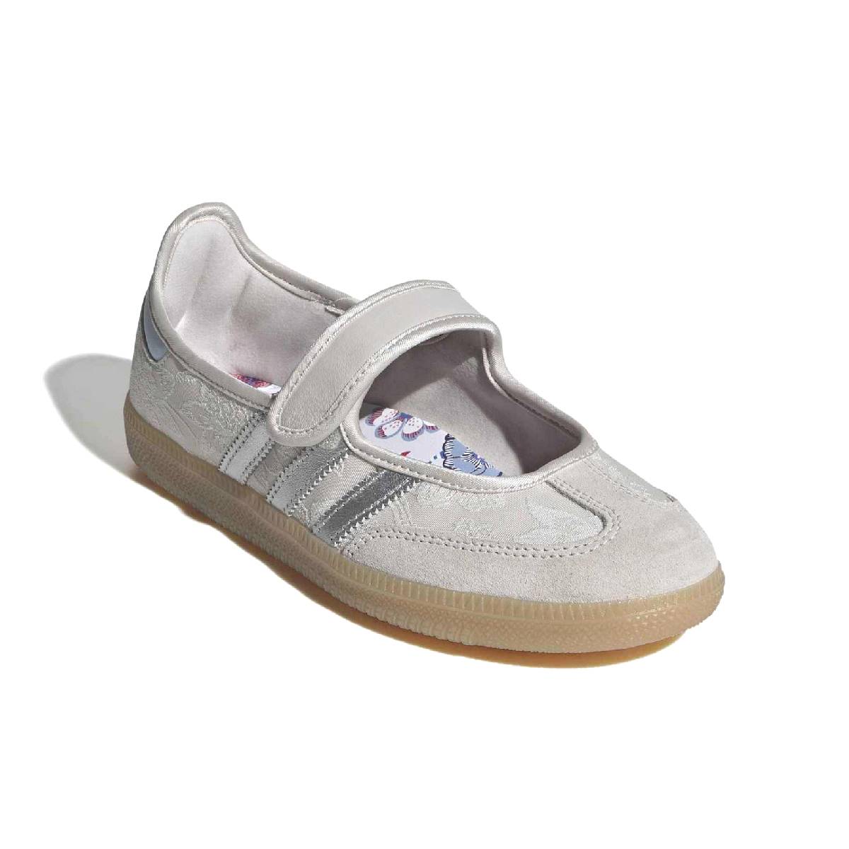 + Liberty London Wmns Samba Jane 'Chalk Pearl'