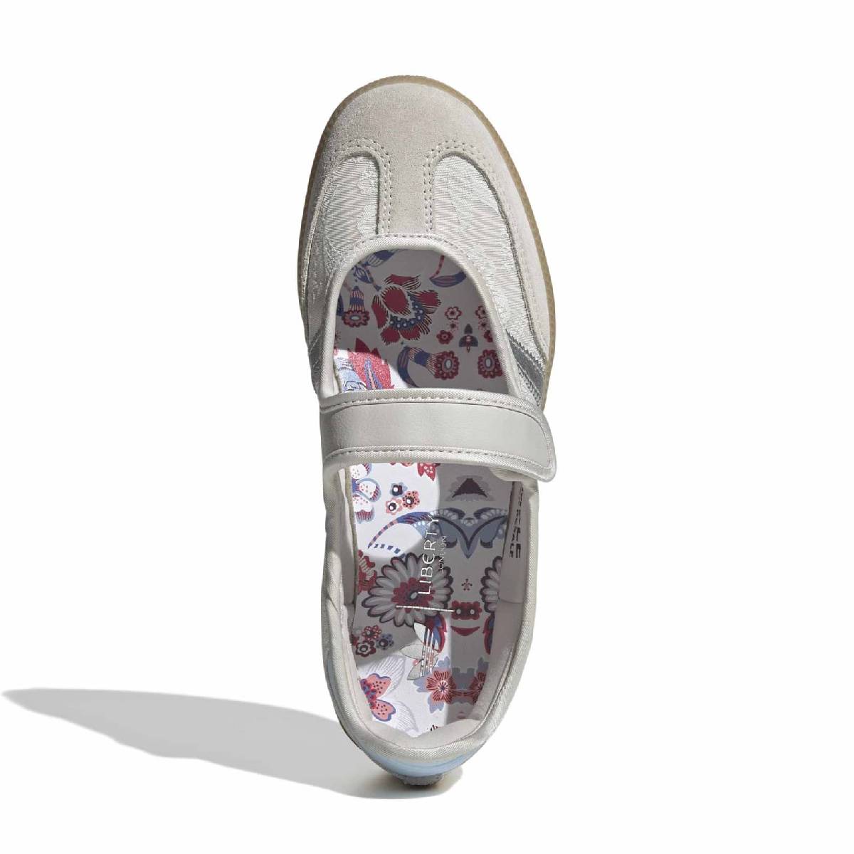 + Liberty London Wmns Samba Jane 'Chalk Pearl'