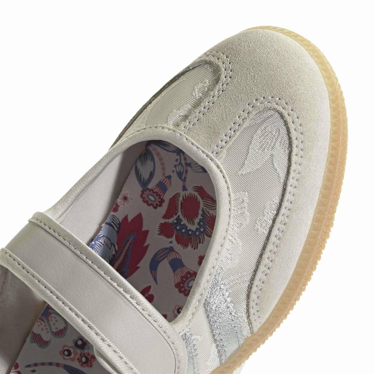 + Liberty London Wmns Samba Jane 'Chalk Pearl'