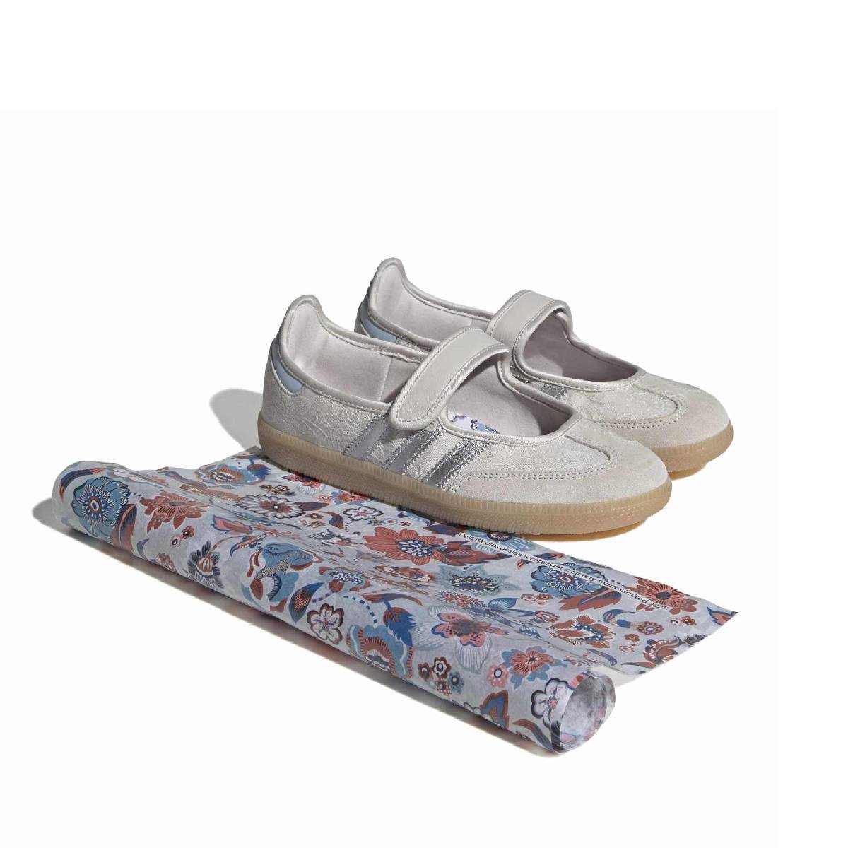 + Liberty London Wmns Samba Jane 'Chalk Pearl'