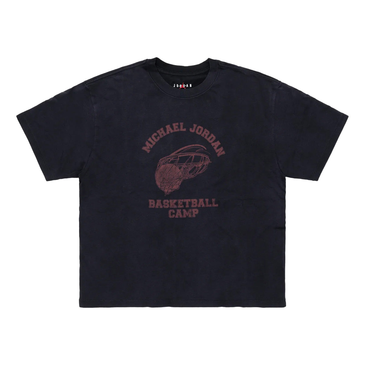 Camp Crop Tee 'Black'