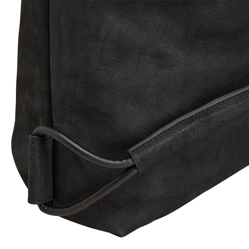 Lux Leather Gym Bag 'Black'