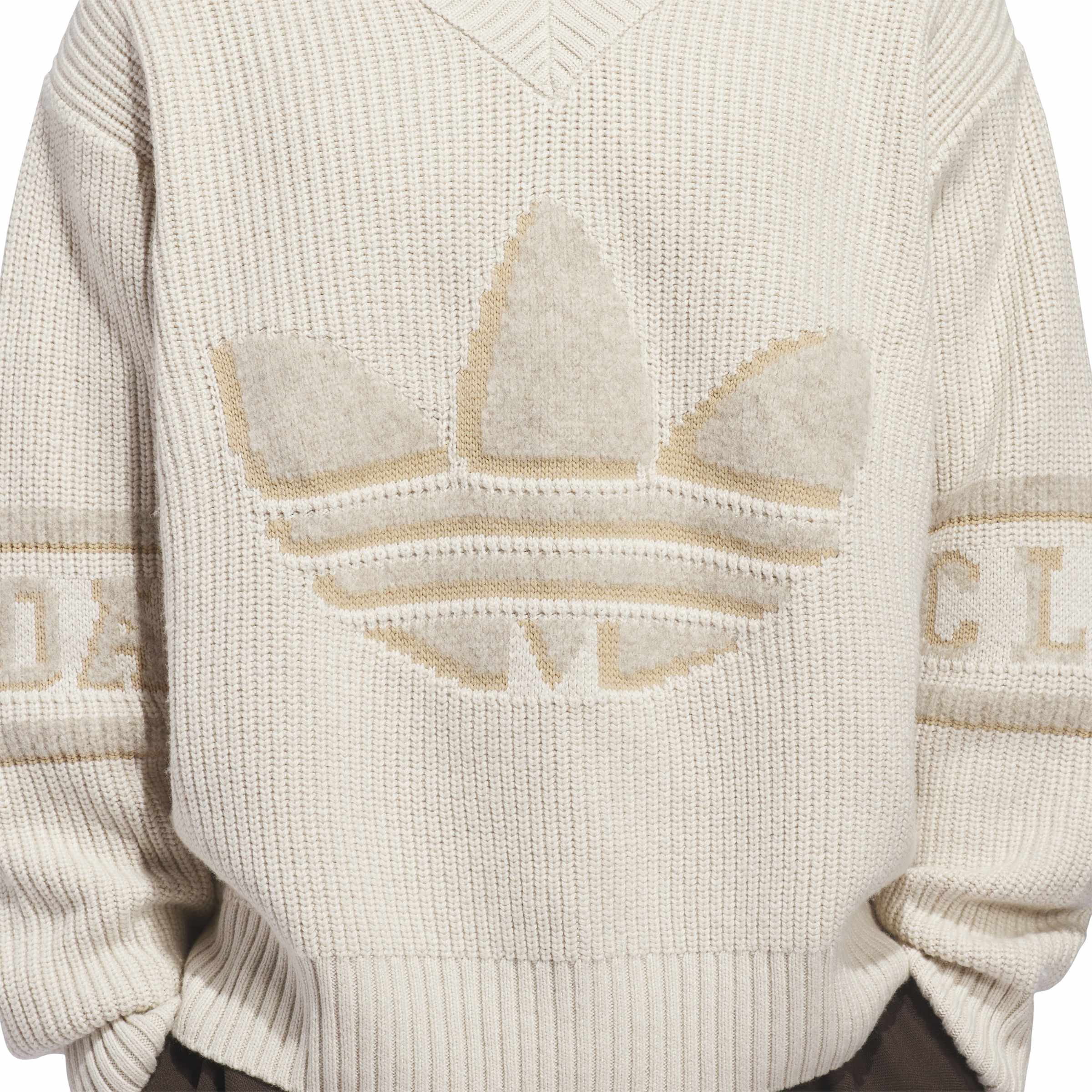 + CLOT Knit Sweatshirt 'Warm Sandstone'