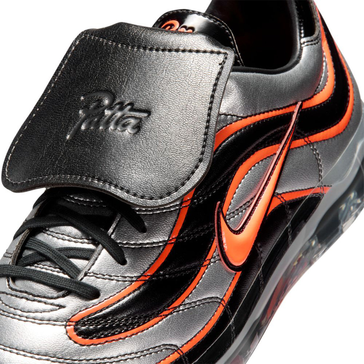 + Patta + Netherlands Cryoshot Mercurial Vapor R9 'Metallic Silver'