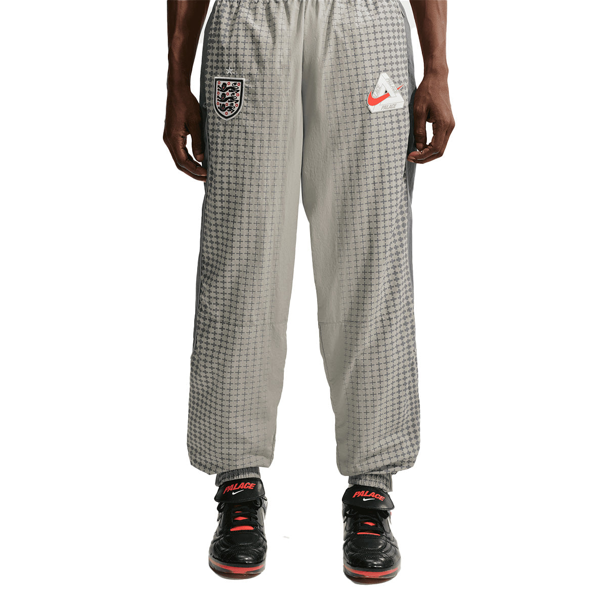 + Palace + England Track Pants 'Pewter Grey'