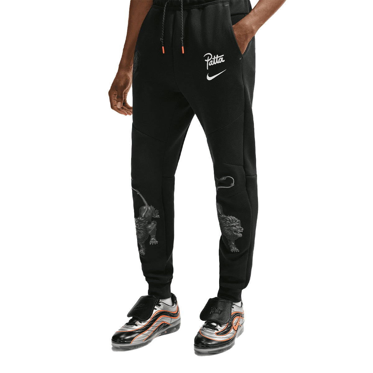 + Patta + Netherlands Tech Fleece Jogger 'Black'