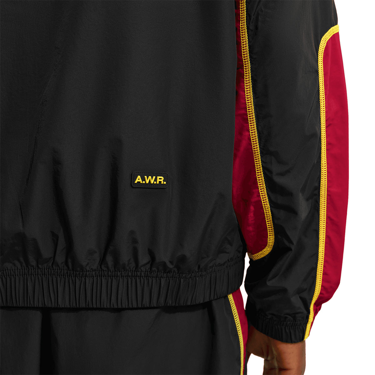 + NOCTA + Canada Woven Track Jacket 'Black Gym Red'