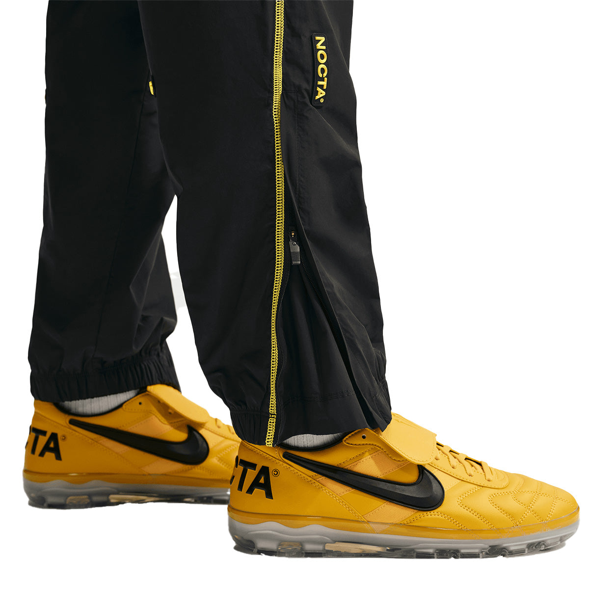 + NOCTA + Canada Woven Track Pants 'Black Gym Red'
