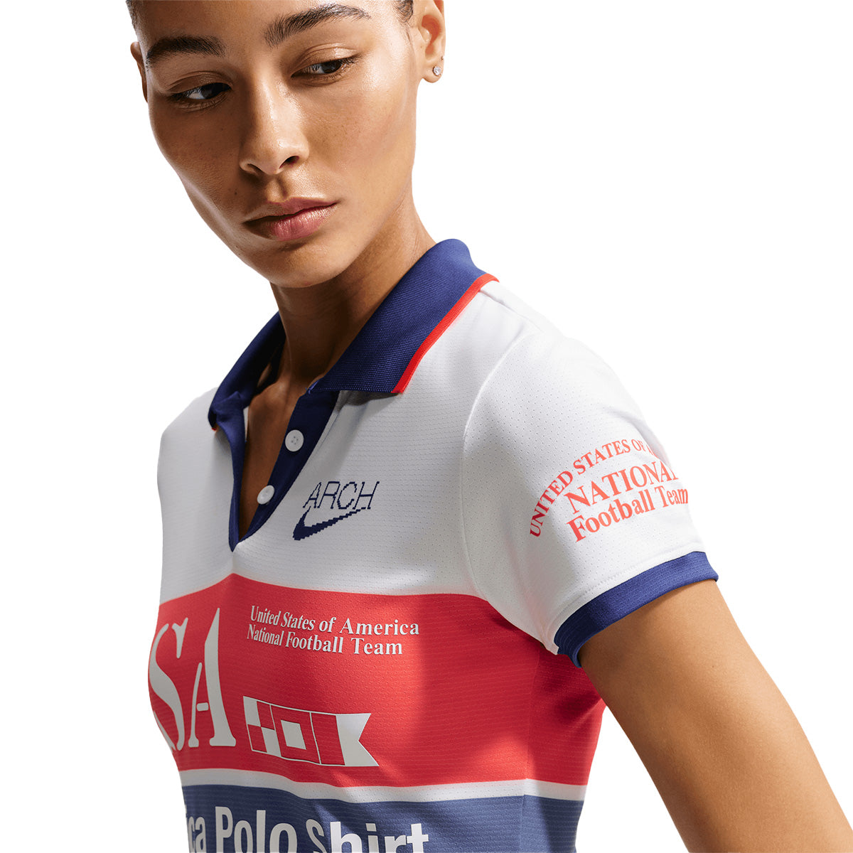 + Virgil Abloh Archive + USA Wmns Polo 'White'