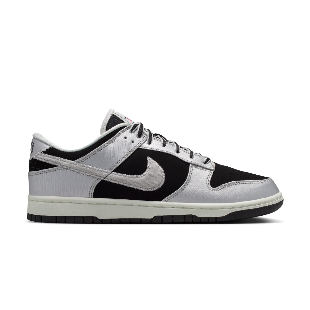 Dunk Low Retro 'Metallic Silver Black'
