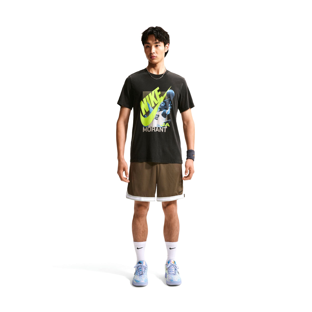 Ja Morant Graphic Asbury Vaul T-Shirt 'Black'