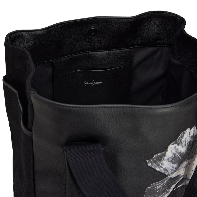Floral Shoulder Bag Wheeled 'Black'