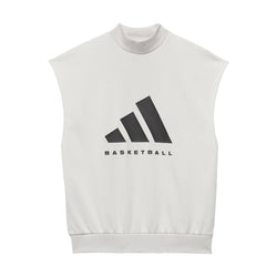 adidas adidas Basketball Sleeveless Sweatshirt - Black