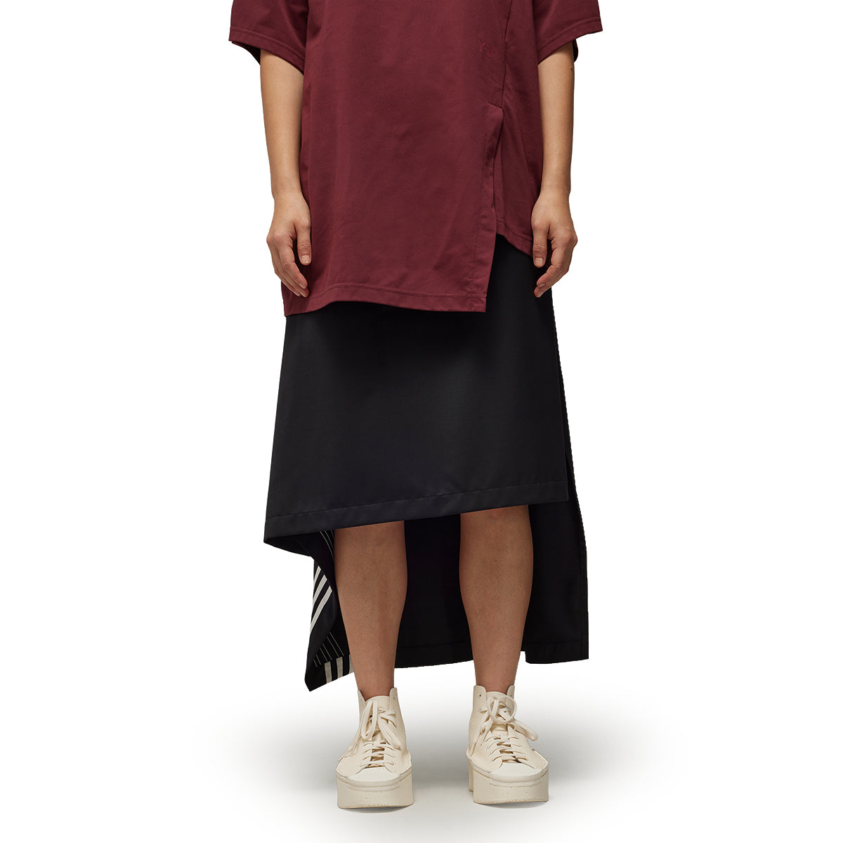 Wmns Refined Woven Skirt 'Black'