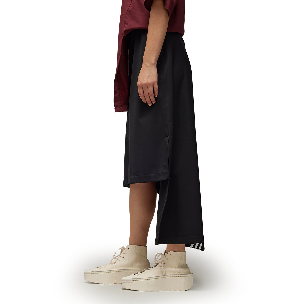Wmns Refined Woven Skirt 'Black'