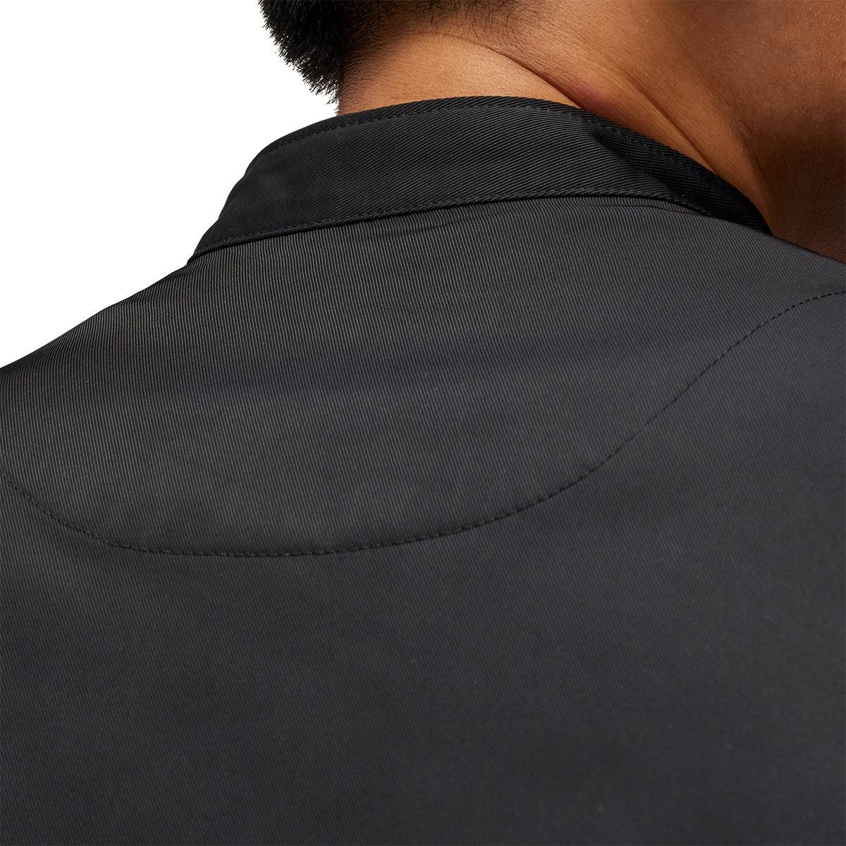Nylon Twill Overshirt 'Black'