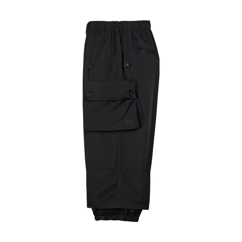 Nylon Twill Cuffed Trousers 'Black'