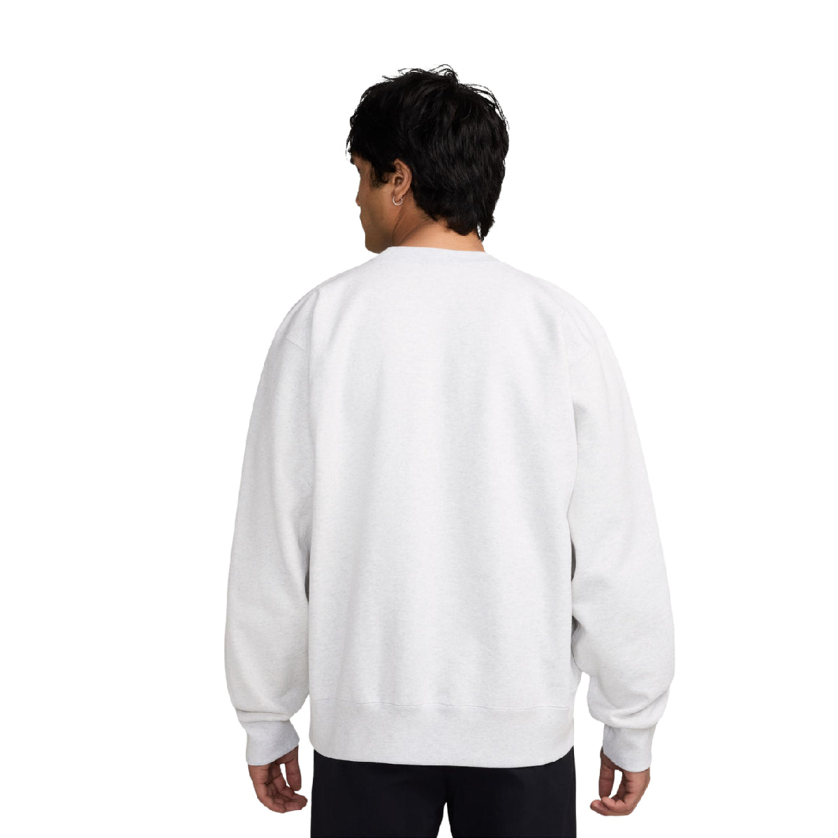 Fleece Crew-Neck Sweatshirt 'Birch Heather'