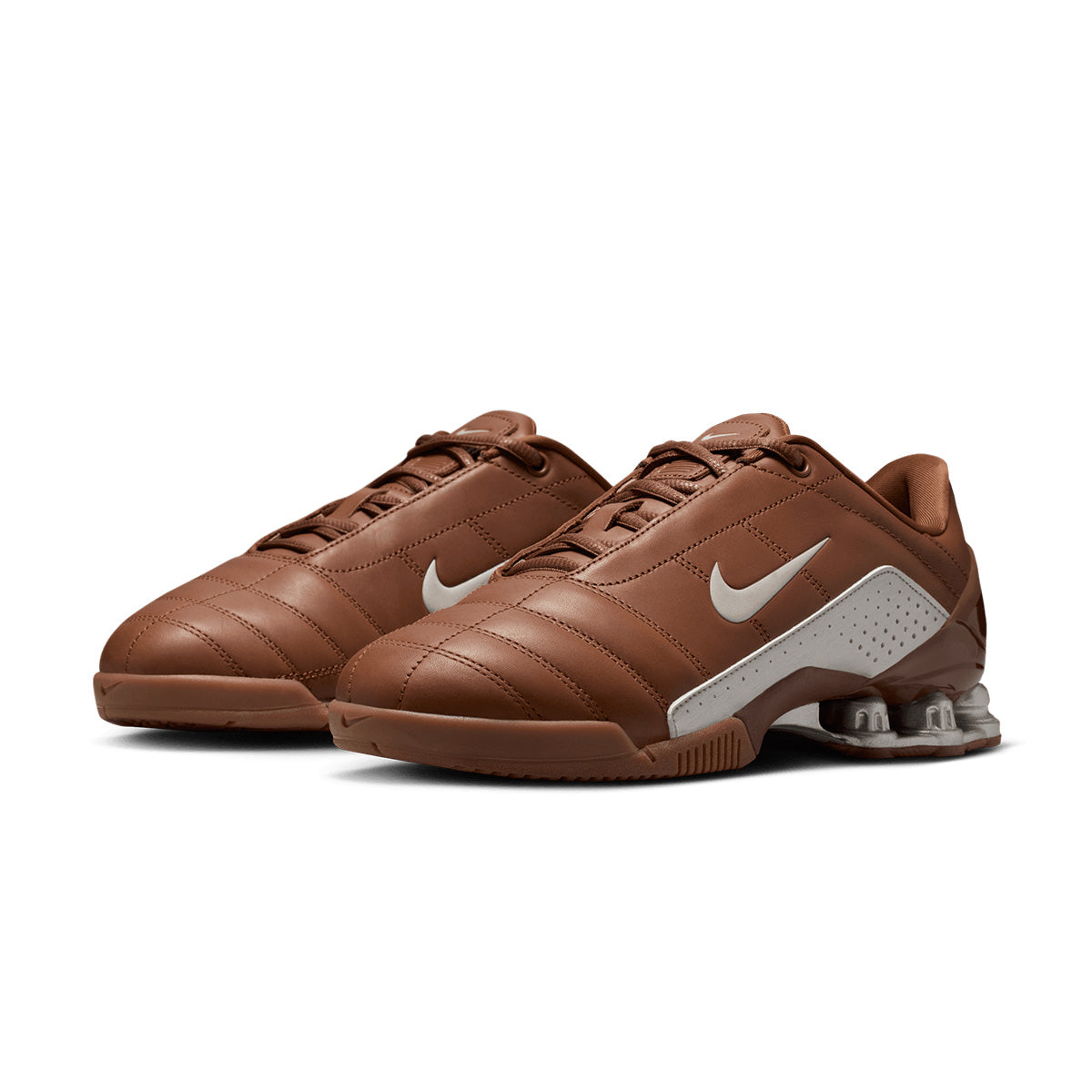 Wmns T90 Shox Magia 'Pecan Metallic Silver'