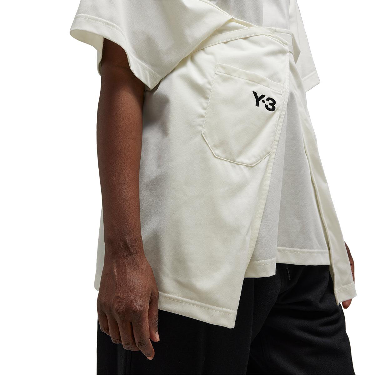 Y-3◆Tシャツ/S/コットン/IVO/IQ1792/Y-3 Sail Closure Short Sleeve Tee// Y-3 Sail Closure Tee 'Off White' – Limited Edt