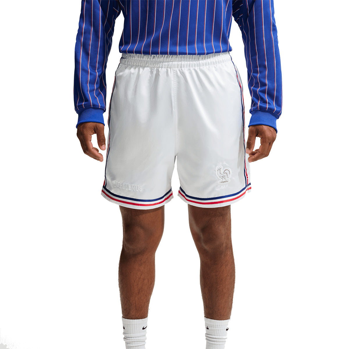 + Jacquemus + France Soccer Shorts 'White'