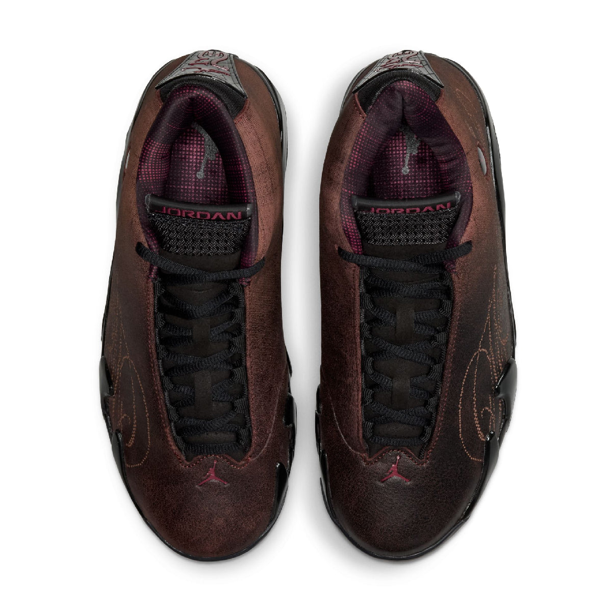 + Mowalola Air Jordan 14 Retro SP 'Burnt Red'