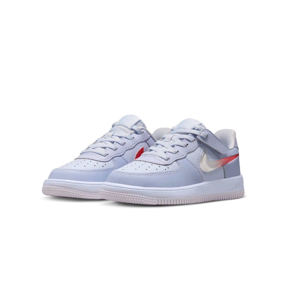 Kids Air Force 1 Low EasyOn 'Football Grey'