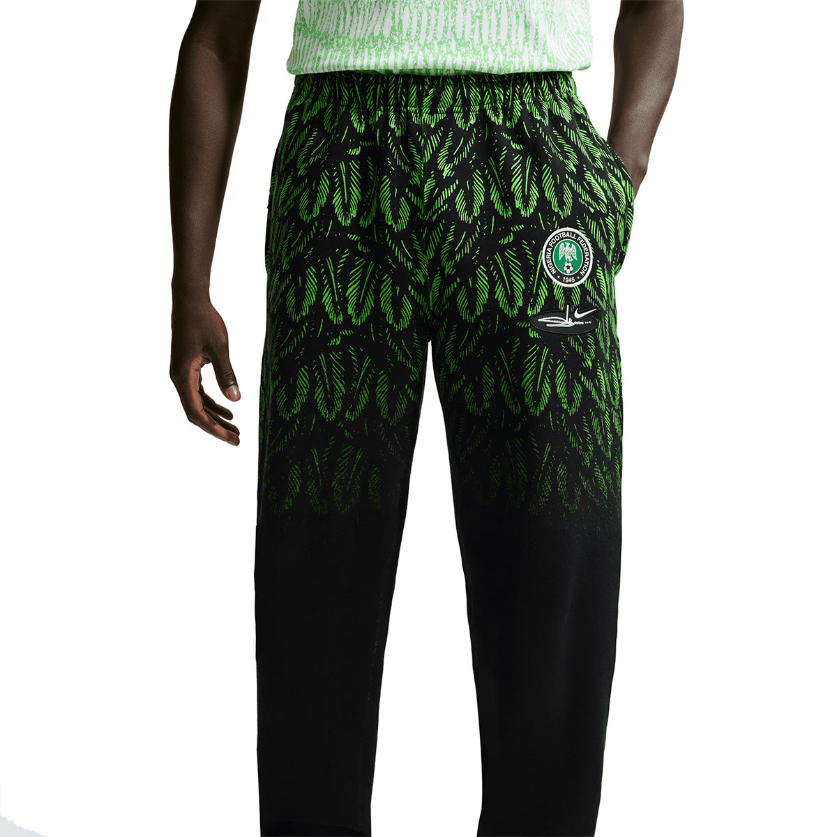 + Slawn + Nigeria Fleece Pants 'Poison Green'