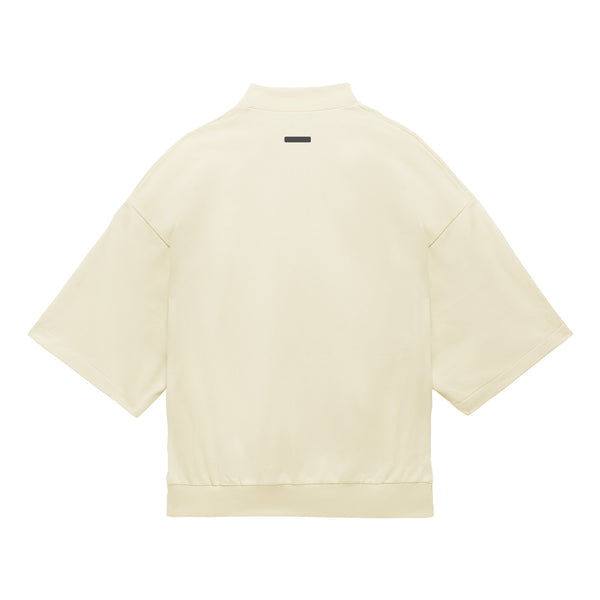 + Fear Of God Athletics Heavy Jersey 3/4 Mock Tee 'Pale Yellow'